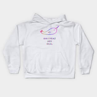 Unicorn raibow Kids Hoodie